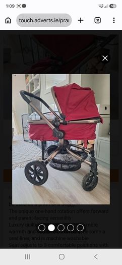 Mothercare Orb pram and buggy