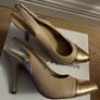 Nude & Gold Heels Image 2