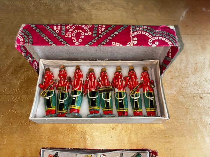 Indian wooden figurines