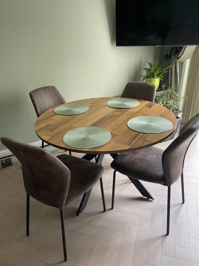 Dining room table and chairs