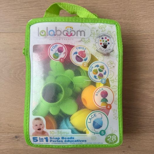 Lalaboom educational beads and string