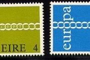 1971 Ireland Europa Commemorative Stamp Mint Never Hinged (MNH)
