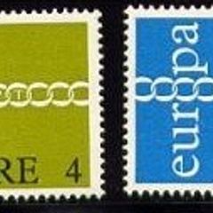 1971 Ireland Europa Commemorative Stamp Mint Never Hinged (MNH)