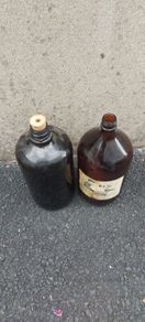 2 x demi john glass jars ,buyer collects, 10 euros each ,sold as seen