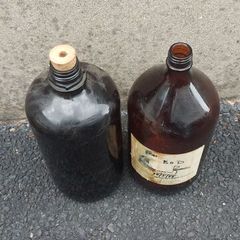 2 x demi john glass jars ,buyer collects, 10 euros each ,sold as seen