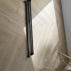 Shower Curtain Rail x3