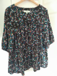 Caroline Donnelly Peplum  Top