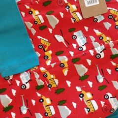frugi organic cotton dungarees and long sleeve vest 12-18m