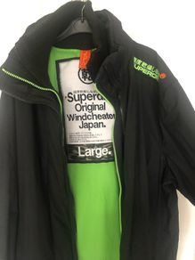 Superdry Men's Black Jacket. Mint condition.