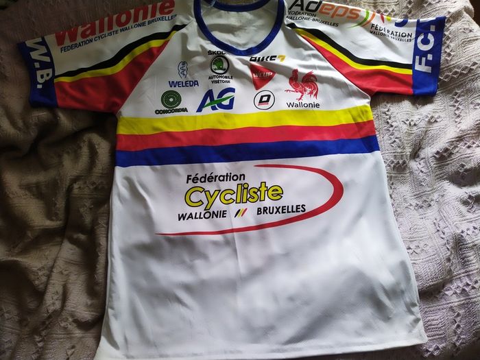 Team Wallonie Cycling Jersey Size XL