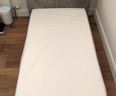 Single Bedframe and Mattress