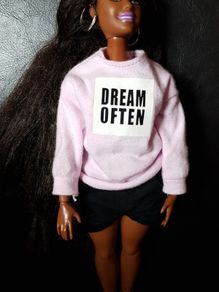 barbie doll fully clothed