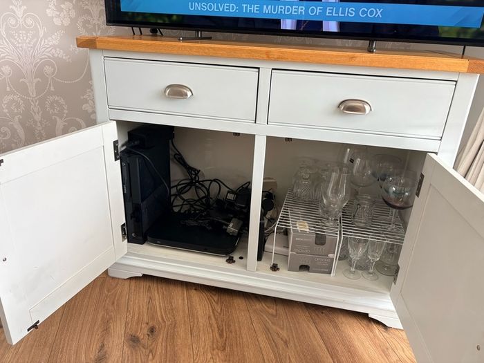 Grey side board/tv unit