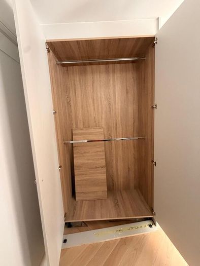 Wardrope - Modern Oak & White Finish