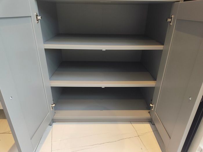 IKEA HAUGA grey high cabinet