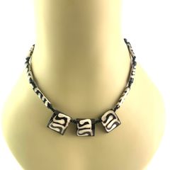 Vintage Tribal Geometric Choker Necklace