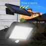 Solar Security Lights, 56 LED Solar Wall Lamp Human/Light Sensor Waterproof Super Bright Lights for Garden, Fence, Door, Yard or Entrance Use Image 5