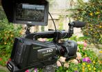 Panasonic Full Hd AVCCAM Video Camera with external monitor