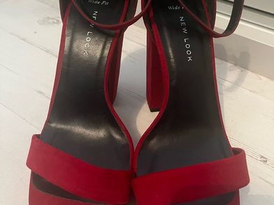 Ruby Red Suede Platform Heels For Sale in Dun Laoghaire, Dublin from ...