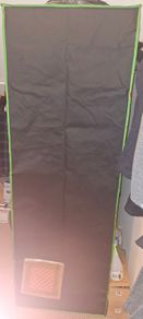 Grow Tent (Used) 60x60x180cm + 75 Watts Full Spectrum LED Grow Light + Fan (Usb-C)