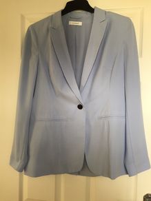 Light blue blazer size 12