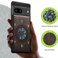 Carveit Designer Wooden Case- Google Pixel 7 (Viking-Blackwood)