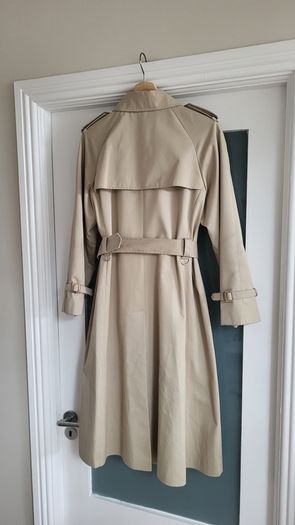 Vintage 1970's Dannimac trench coat Sz Fit 12 UK - See similar BURBERRY trench for 850 euro on Pre-Loved website