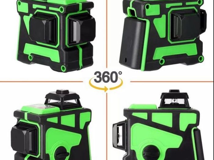 New Laser Level 12 Lines 3D Level Self-Leveling 360 Horizontal And Vertical Cross Super Powerful Green Laser Level
