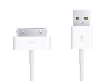 Apple 30pin cable to USB x 3