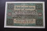 Germany. Reichsbanknote. 10 Mark (6.2.1920)