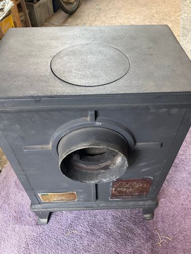 fireplace and stove