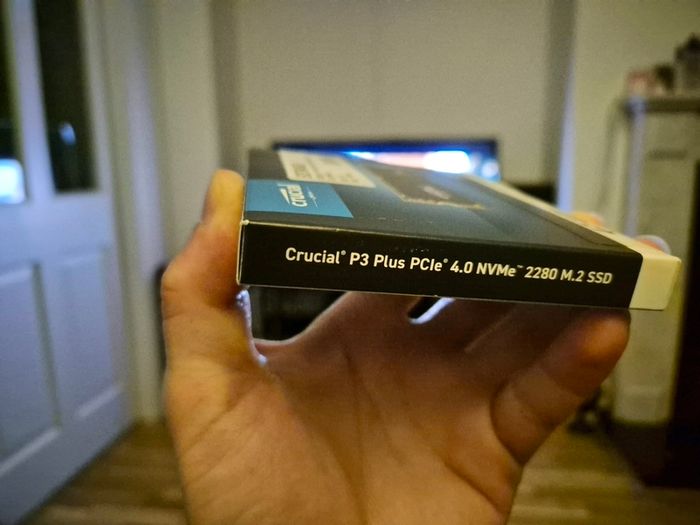 Crucial P3 plus 4TB SSD