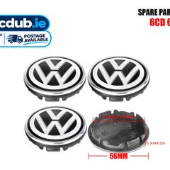 4pcs 56mm VW Volkswagen Centre Cap  6CD 601171