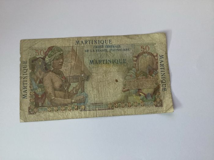 banknotes Martinique