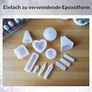 Resin Silicone Moulds, 13pcs Resin Kits for Beginners, Epoxy Resin Mold DIY Jewelry Craft Molds with Sphere, Cube, Pyramid, Diamond, Square, Round and Crystal Pendants Image 4