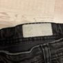 Black Cargo Jeans Relaxed Fit Utility Denim Image 3
