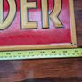 Original Vintage French Biere Schneider Metal Advertising Sign c1930s to 50s Image 3