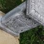 garden bench concrete Liverpool bench very heavy Image 2