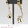 Vintage 9ct  yellow gold earrings Image 9