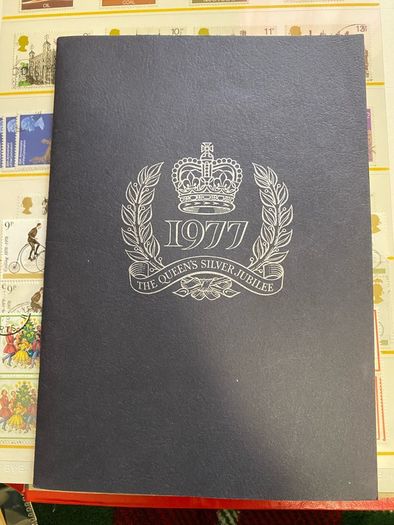 2 vintage stamp books