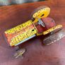 Vintage Mettoy red & yellow tinplate tractor Image 2