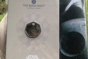 Royal Mint Limited Edition 2024 BU Star Wars 50p In Sealed Folder.