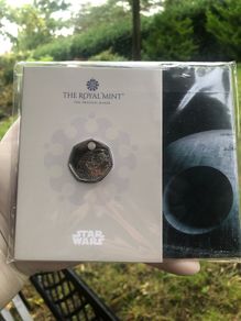 Royal Mint Limited Edition 2024 BU Star Wars 50p In Sealed Folder.