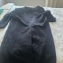 H&M Black Oversized Coat Medium BNWT Image 6
