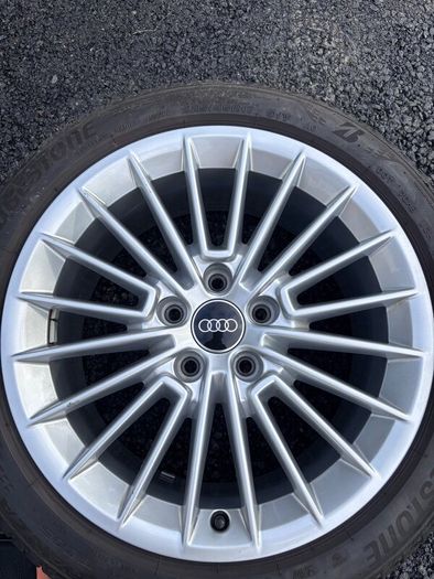 Genuine Audi A3 17 Alloys + Bridgestone Tyres