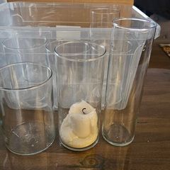 Pillar Candle Jars & Battery LED candles