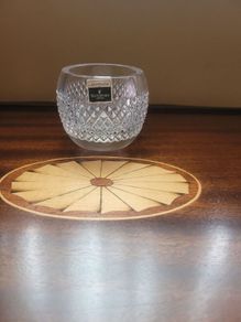 Waterford crystal candle holder