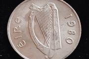 Ireland - 1980 - ERROR - 10 Pence - Salmon - AU - KM.23 - [2208]