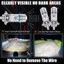 2Pcs H7 LED Headlight Bulb 12V Canbus Error Free 6000K White Image 5