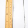 Vintage 835 Silver Snake Chain Image 7